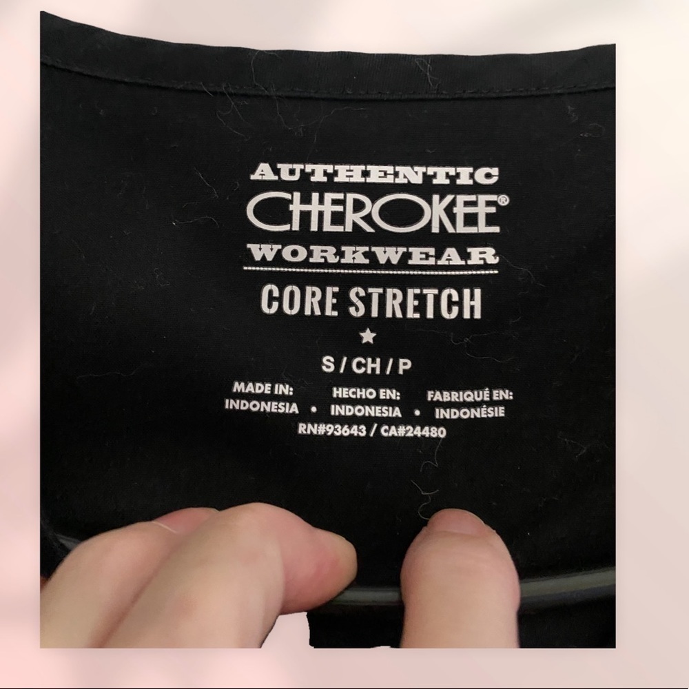 CHEROKEE Core Stretch Scrub Top - Picture 3 of 3
